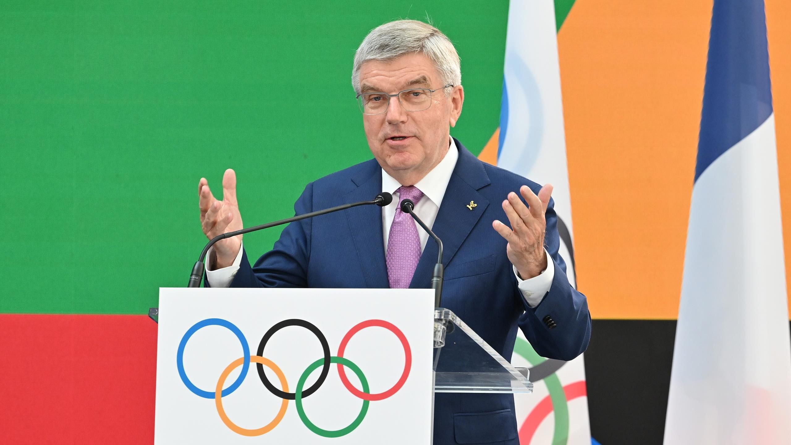 , Jeux Olympiques Paris 2024 | Thomas Bach « confiant » et « optimiste » pour les épreuves dans la Seine