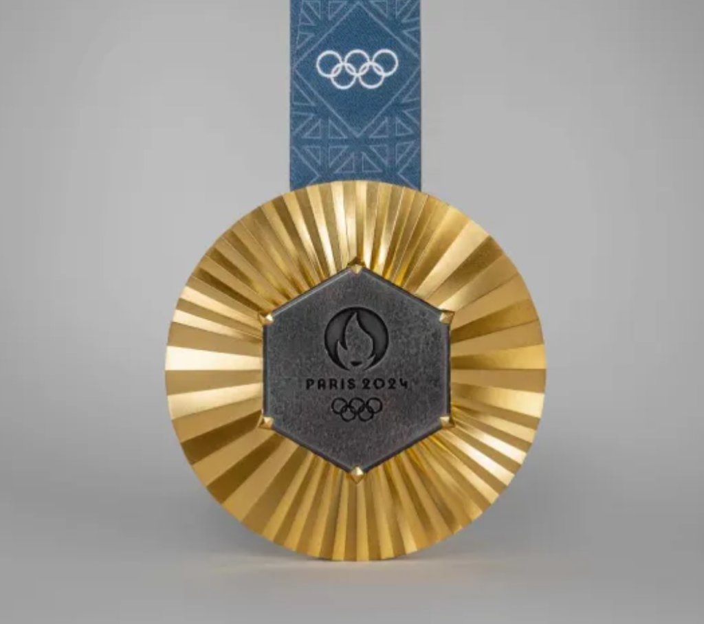 , Les médailles olympiques de Paris 2024 en images
